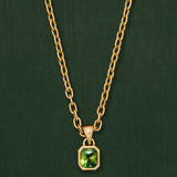 18K gold Eden pendant necklace — handcrafted gold pendant — artisan jewelry Sri Lanka inspired — Sun Rae