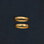 18K gold Stella and Stella Classic ring with diamonds — handcrafted diamond ring — artisan fine jewelry — Sun Rae