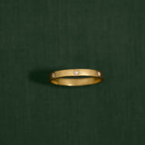 18K gold Stella ring with diamonds — handcrafted diamond ring — artisan fine jewelry — Sun Rae