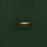 18K gold Trinity ring small — handcrafted minimalist gold ring — artisan jewelry — Sun Rae